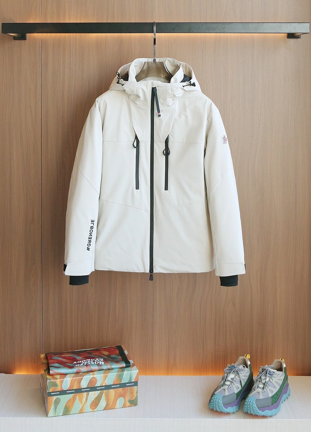 &wg.luxury-- 7o9385r Down jacket GORE-Tex white goose down 3colour item: E-F409I1529-3